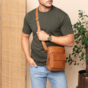 The Chesterfield Brand Montira - Umhängetasche 25 cm (cognac) - Markenkoffer