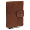 The Chesterfield Brand Prague - Portafoglio per carte di credito 6cc 10 cm RFID (cognac)