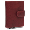 The Chesterfield Brand Prague - Portafoglio per carte di credito 6cc 10 cm RFID (rosso)