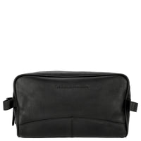 The Chesterfield Brand Stacey - Kulturbeutel Leder 24 cm (black) - Markenkoffer