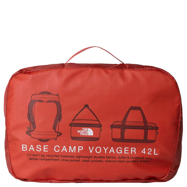 The North Face Base Camp Voyager Duffel 42 - Reisetasche 58 cm (mars dust/sumac) - Markenkoffer