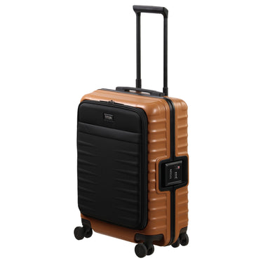 TITAN OVERSEAS - 4 - Rollen - Kabinentrolley S 55/23cm mit Vortasche (canyon bronze) - Markenkoffer