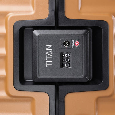 TITAN OVERSEAS - 4-Rollen-Kabinentrolley S 55/23cm mit Vortasche (canyon bronze) - Ansicht 11