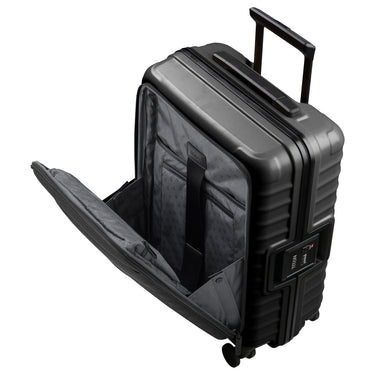 TITAN OVERSEAS - 4-Rollen-Kabinentrolley S 55/23cm mit Vortasche (nightshade black, 55 cm) - Ansicht 6