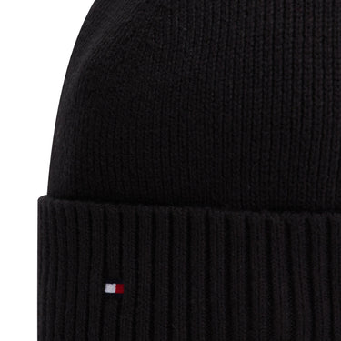 Tommy Hilfiger Flag - Beanie (black) - Markenkoffer