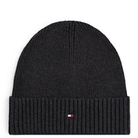 Tommy Hilfiger Flag - Beanie (charcoal gray) - Markenkoffer
