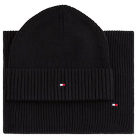 Tommy Hilfiger Flag - Mütze und Schal 2tlg. (black) - Markenkoffer