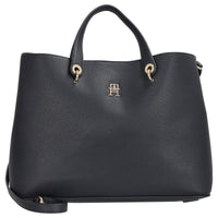 Tommy Hilfiger TH Emblem - Henkeltasche 37.5 cm (space blue) - Markenkoffer