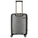 Travelite Air Base - 4 - Rollen - Kabinentrolley mit Vortasche S 55 cm (anthracite) - Markenkoffer