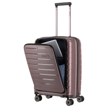 Travelite Air Base - 4-Rollen-Kabinentrolley mit Vortasche S 55 cm (flieder) - Ansicht 7