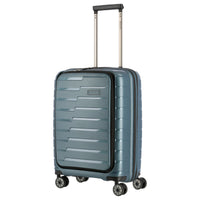 Travelite Air Base - 4-Rollen-Kabinentrolley mit Vortasche S 55 cm (iceblue) - Ansicht 2