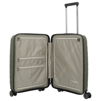 Travelite Air Base - 4-Rollen-Kabinentrolley mit Vortasche S 55 cm (olive) - Ansicht 5