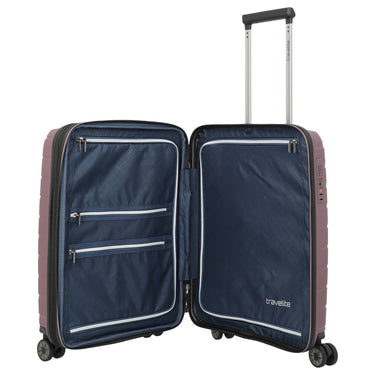 Travelite Air Base - 4 - Rollen - Kabinentrolley S 55 cm erw. (flieder) - Markenkoffer