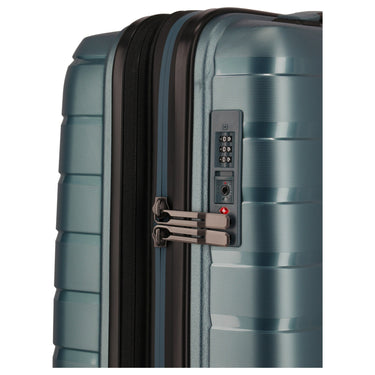 Travelite Air Base - 4 - Rollen - Kabinentrolley S 55 cm erw. (iceblue) - Markenkoffer