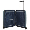 Travelite Air Base - 4 - Rollen - Kabinentrolley S 55 cm erw. (iceblue) - Markenkoffer