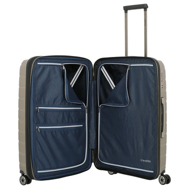 Travelite Air Base - 4 - Rollen - Trolley 67 cm M erw. (champagner) - Markenkoffer