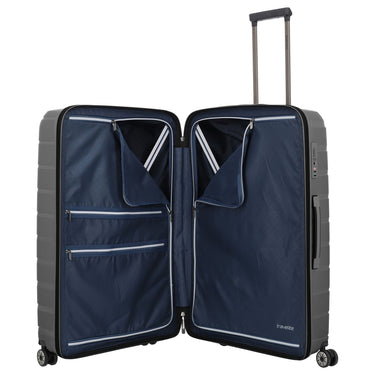 Travelite Air Base - 4 - Rollen - Trolley Set 3tlg. erw. (anthracite) - Markenkoffer