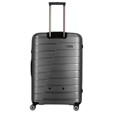 Travelite Air Base - 4 - Rollen - Trolley Set 3tlg. erw. (anthracite) - Markenkoffer