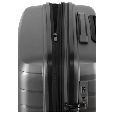 Travelite Air Base - 4 - Rollen - Trolley Set 3tlg. erw. (anthracite) - Markenkoffer