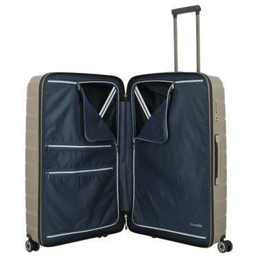 Travelite Air Base - 4 - Rollen - Trolley Set 3tlg. erw. (champagner) - Markenkoffer