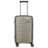 Travelite Air Base Slim - Trolley da cabina con 4 ruote S 55 cm (champagne)