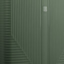 Travelite Air Stripe - 4 - Rollen - Kabinentrolley Slim 55 cm (green) - Markenkoffer