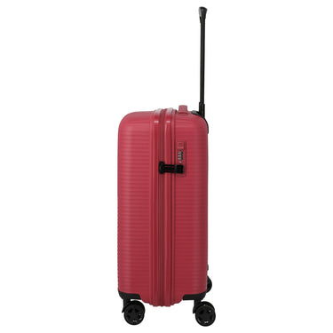Travelite Air Stripe - 4 - Rollen - Kabinentrolley Slim 55 cm (red) - Markenkoffer