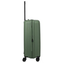 Travelite Air Stripe - 4 - Rollen - Trolley 66 cm erw. (green) - Markenkoffer