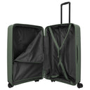 Travelite Air Stripe - 4 - Rollen - Trolley 77 cm (green) - Markenkoffer