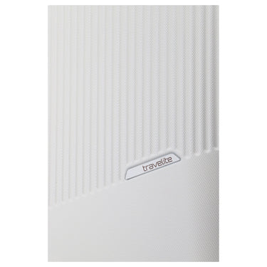 Travelite Bali - 4 - Rollen - Kabinentrolley S 55 cm (weiß/cognac) - Markenkoffer