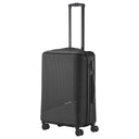 Travelite Bali - 4 - Rollen - Trolley M 67 cm (black) - Markenkoffer