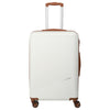 Travelite Bali - Trolley 4 ruote M 67 cm (bianco/cognac)