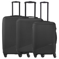 Travelite Bali - 4 - Rollen Trolley Set 3tlg. (black) - Markenkoffer