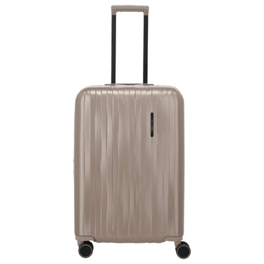 Travelite BARBARA Novelty - 4 - Rollen - Trolley M 65 cm erw. (satin nude) - Markenkoffer