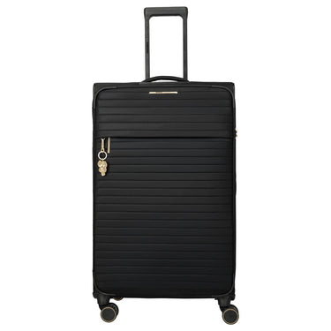 Travelite BARBARA Stepp - 4 - Rollen - Trolley L 80 cm (schwarz, 80 cm) - Markenkoffer
