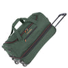 Travelite Basics 64 - Borsa da viaggio con rotelle S 55 cm espandibile (colore: verde scuro)