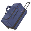 Travelite Basics 64 - Borsa da viaggio con ruote S 55 cm espandibile (navy)