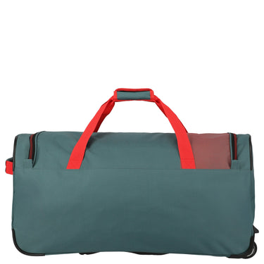 Travelite Basics Fresh - Rollenreisetasche 89L 71 cm (grün/orange) - Markenkoffer