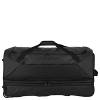Travelite Basics - Rollenreisetasche Plane 98/119L 70 cm erw. (black) - Markenkoffer