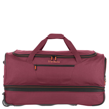 Travelite Basics - Rollenreisetasche 98/119L 70 cm erw. (bordeaux) - Markenkoffer