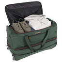 Travelite Basics - Rollenreisetasche 98/119L 70 cm erw. (dunkelgrün) - Ansicht 5