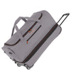 Travelite Basics - Borsa da viaggio con ruote 119L 70 cm espansa (grigio/arancione)