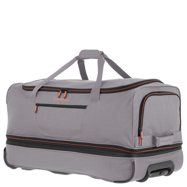 Travelite Basics - Rollenreisetasche 98/119L 70 cm erw. (grau/orange) - Ansicht 2