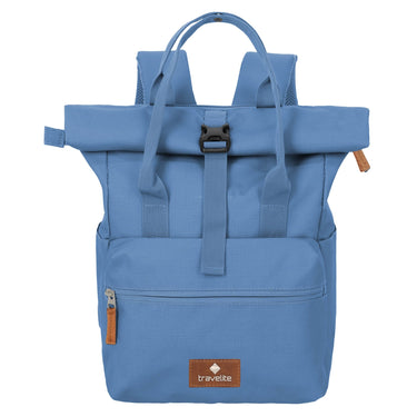 Travelite Basics Short Handle - Rolltop Rucksack 46 cm (denim) - Markenkoffer