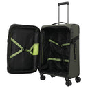 Travelite Briize - 4 - Rollen - Trolley M 67 cm erw. (khaki) - Markenkoffer