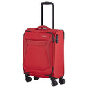 Travelite Chios - 4 - Rollen - Kabinentrolley S 55 cm (rot) - Markenkoffer