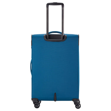 Travelite Chios - 4 - Rollen - Trolley M 67 cm erw. (petrol) - Markenkoffer