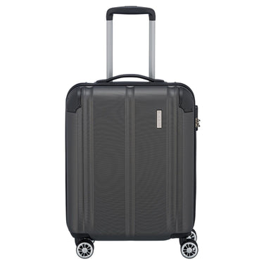 Travelite City - 4 - Rollen - Kabinentrolley S 55 cm (anthracite) - Markenkoffer