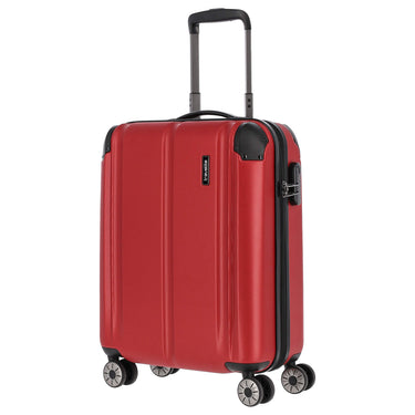 Travelite City - 4 - Rollen - Kabinentrolley S 55 cm (rot) - Markenkoffer