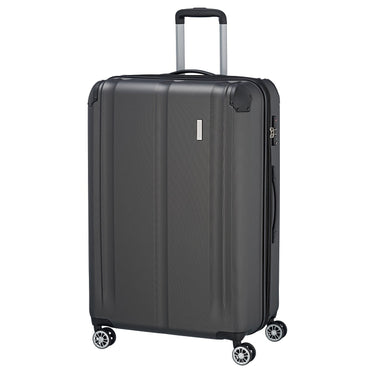 Travelite City - 4 - Rollen - Trolley erw. L 77 cm (anthrazit) - Markenkoffer